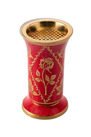 Dania Incense Burner Red 28x19x15 cm