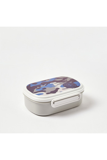 Shout Camouflage Print 2-Compartment Lunch Box with Lid