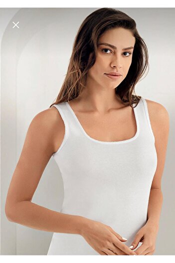 Şahinler Hawks, 6 Pack Rib Crochet Wide Strap Tank Top 100% Cotton ****