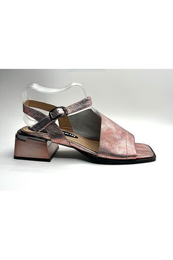 NEWGÜLTEKİN Genuine Leather Soft Comfortable Fit Ankle Belted Special Wedge Heels Stylish Sandals