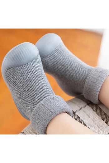 Petityu Non-Slip Booties Home School Booties Socks Slippers 26-27