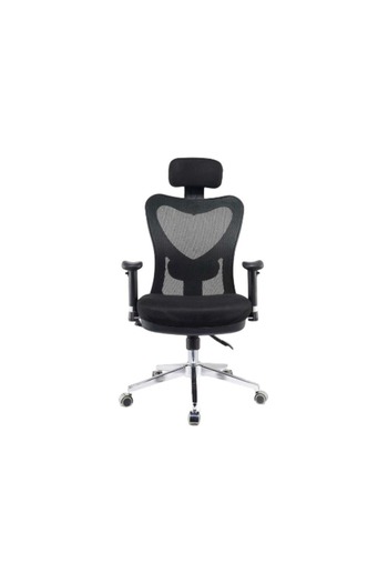 DEC52 Comfortable and distinctive office chair, black color