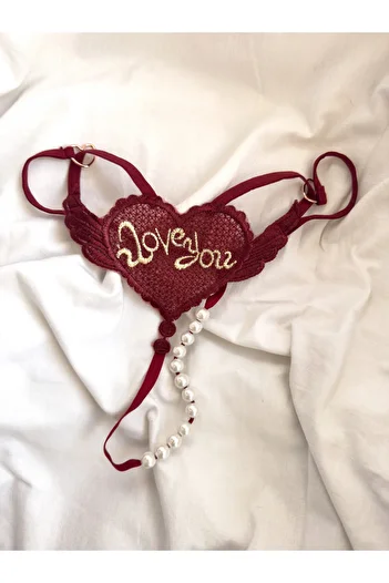 G&H UNDERWEAR Pearl Patterned String