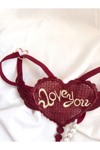G&H UNDERWEAR Pearl Patterned String
