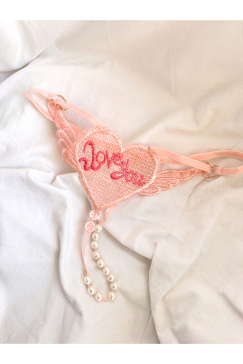 G&H UNDERWEAR Pearl Patterned String