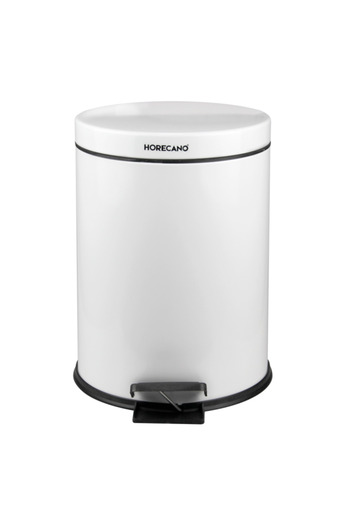 Raki Pedal bin RAKI TULUN 12L, 25xh35cm, white