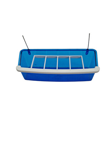 KAYA KAFES VE PETSHOP ÜRÜNLERİ 15cm Lux Divided Feeder 2 Pcs
