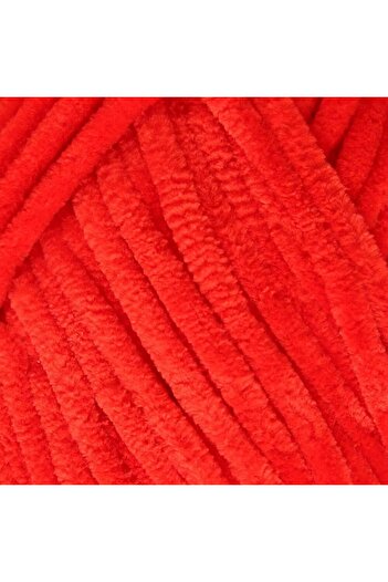 La Mia Yarn La Mia Mellow Red Hand Knitting Lanyard - 911