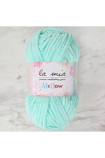 La Mia Yarn La Mia Mellow Water Green Πλεκτό Χειροποίητο Σχοινί - 954