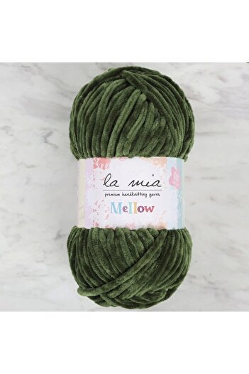 La Mia Yarn La Mia Mellow Green Hand Knitting Lanyard - 955