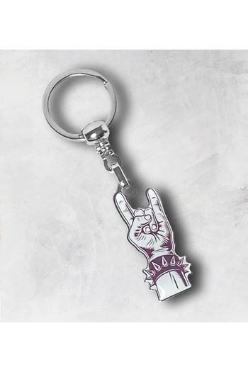 CoNotes Heavy Metal Sign Design Keychain