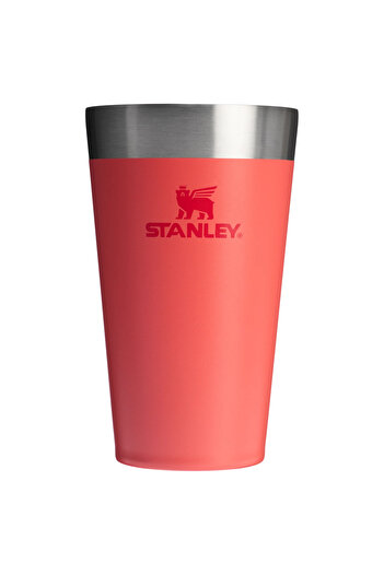 Stanley The Adventure Stay-Chill Stacking Pint 16 Oz | Hot Coral Soğuk Içecek Bardağı 0.47 Litre
