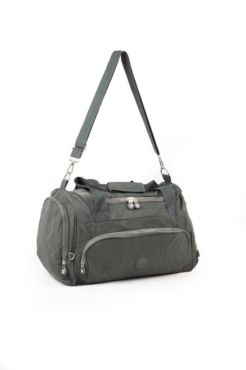 İMAKS Small Size 40 cm Crinkle / Clinkir Waterproof Sports Travel Gym Fitness Beach Bag Dark Gray 11-7C