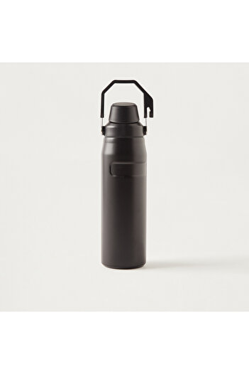 Lifestyle Solid Stainless Steel Water Bottle with Handle - 750 ml