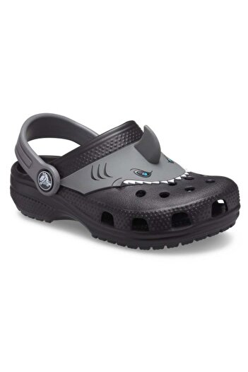 Crocs Saboți Fun Lab Classic I AM Shark Clog - Black