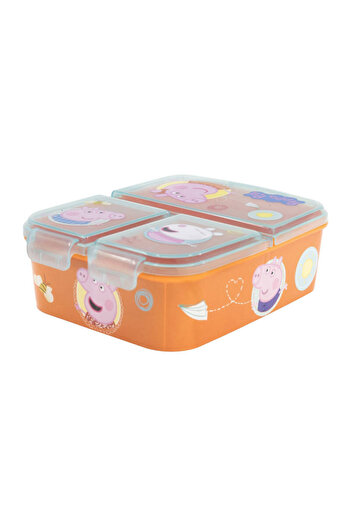 Peppa Pig Cutie sandwich, multi-compartment, multicolor, BPA-free, Peppa Pig