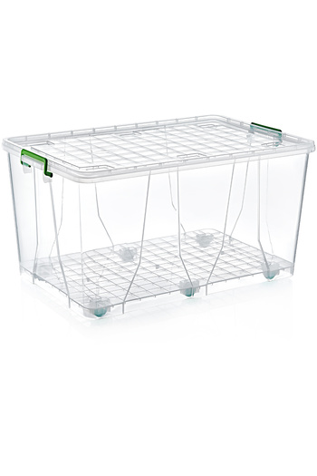 Şenyayla Plastik Multi-Purpose Mega Storage Box with Wheels 120 Lt 42*51.5*80 cm Dimensions