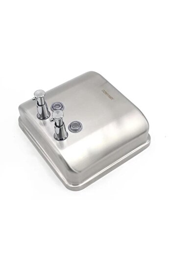 Trendy's Double liquid detergent dispenser 1500ml shiny chrome