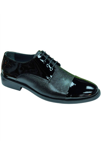 Giyderi One Hundred Thousand. Men's Black Patent Leather (39-44) Leather Classic Shoes