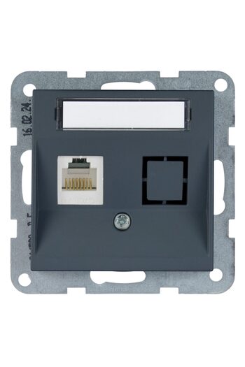 PANASONIC MECANISM PRIZA CAT6 cu ETICHETA KARRE PLUS 55 SOFT TOUCH NIGHT