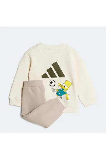 adidas Σετ αθλητική φόρμα The Simpsons Baby Beige (JL9175)