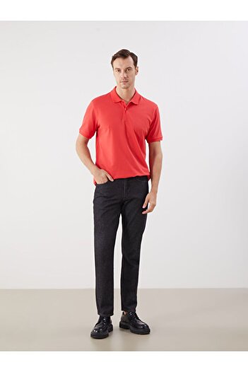 LC Waikiki Ανδρικό μπλουζάκι LCWAIKIKI Classic Polo γιακά με κοντό μανίκι Pique