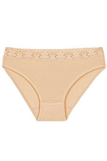 Özten Bikini Women's Panties with Lace on the Waist Ozt206