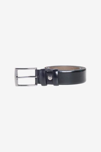 ALTINYILDIZ CLASSICS Men's Black Faux Leather Classic Belt