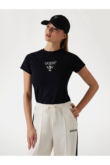 Guess Γυναικείο μπλουζάκι Colette Active Slim Fit