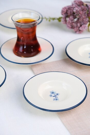 tabakevi Plate House Porcelain Vita Tea Plate Set 12cm 6 Pieces Bns6Ctprs1215