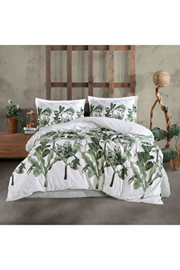 NufJoy 100% COTTON RANFORCE Bed Linen, 4 Pieces, King Size, Bed Sheet 240x260 cm, Premium Quality