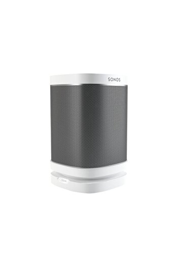 3 Vogels White Speaker Stand for Sonos One/Play:1