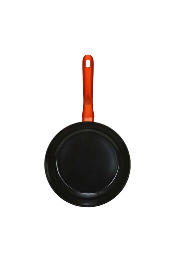 Chefline Induction Base Ceramic Fry Pan, 30 cm, Red, DZJ30 1732492