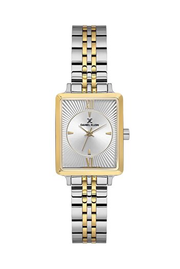 Daniel Klein Retro Square Women's Wrist Watch Original 2 Years Warranty