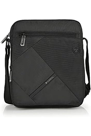 Gabol Twist Eco Waterproof Shoulder Bag Grey For Men (20x23x8)