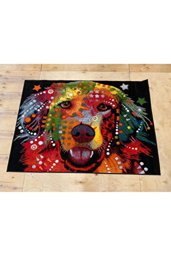 Kolibri Children's Room Carpet Dog 11022-180, Multicolor, 9 mm Thread, Anti-Allergic
