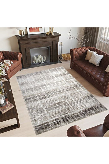 Sintelon Mondo Carpet 74GBE, Beige, Brown, 10 mm Thread, Anti-Allergic, Living Room, Bedroom