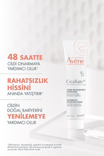 Avene Cicalfate+ Hassas ve Yıpranmış Ciltler İçin Onarıcı Bakım Kremi 40 ml