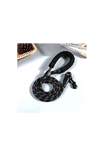 Tahtakale Dünyası 130 cm Reflective Dog Leash - Walking Leash for Large and Medium Breed Dogs