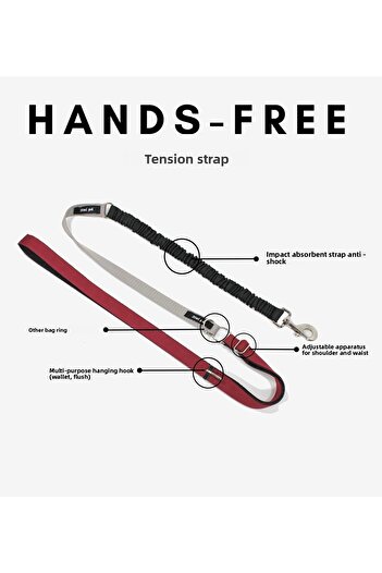 Jimi pet Drago Hands-Free Hands Free Travel Strap