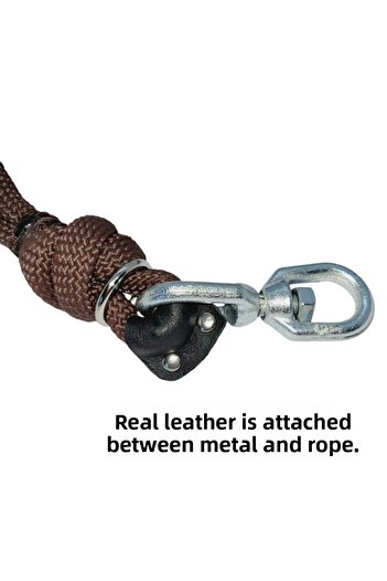 VSLT HANDMADE Strong and Large Breed Dog Walking StrapThickness 12 MmSoft And Flexible Texture