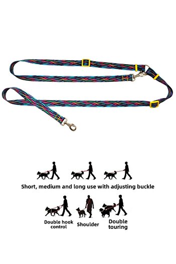 Pet Trendy Shop Hands Free Multifunctional Dog Walking Collar/Provice Strap