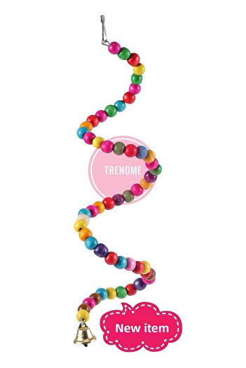 UniqBirdToys Flexible Bird Climbing Cage Toy