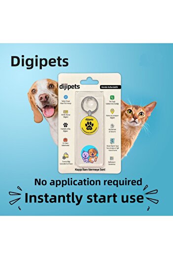 MVG Store Dijipet Paw Friendly Smart Leash Digital Imprint and Location Information (End to Give a Loss)