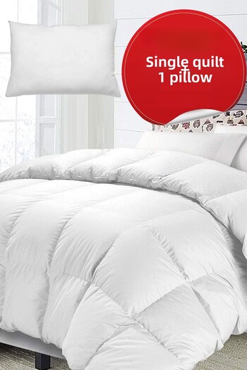 SİHİRLİ AYAKLAR Eko Box Single Quilt and Pillow Microfiber Silicone