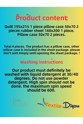 Violacasa Double Welsoft Pufidik Sleeping Set (With Elastic Sheets) Mürdü Love