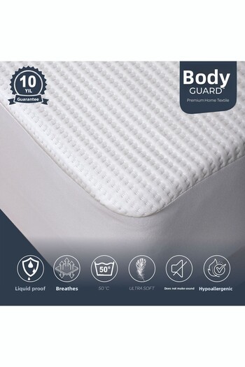 BEDY GUARD Ultra Soft Silent Liquid Proof Mattress Protector Mattress Noiseless