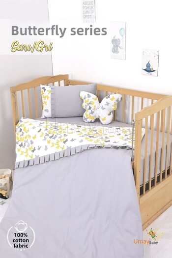 Umaybebek Baby Bedding Set, Bed Sheet - 100% Cotton