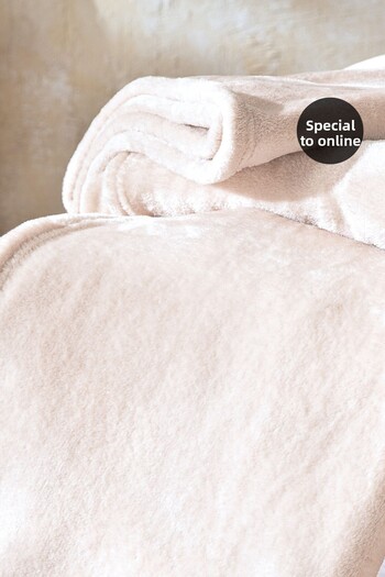 Yataş Olenna Wellsoft Tv Blanket 140X190 - Ecru Color