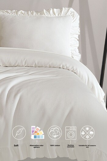 Elart Lily Bed Set (200X220 cm) Cream